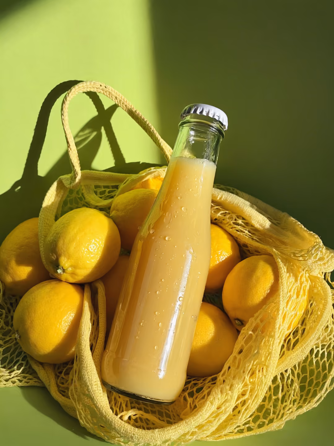 Lemon drink mesh bag hero image