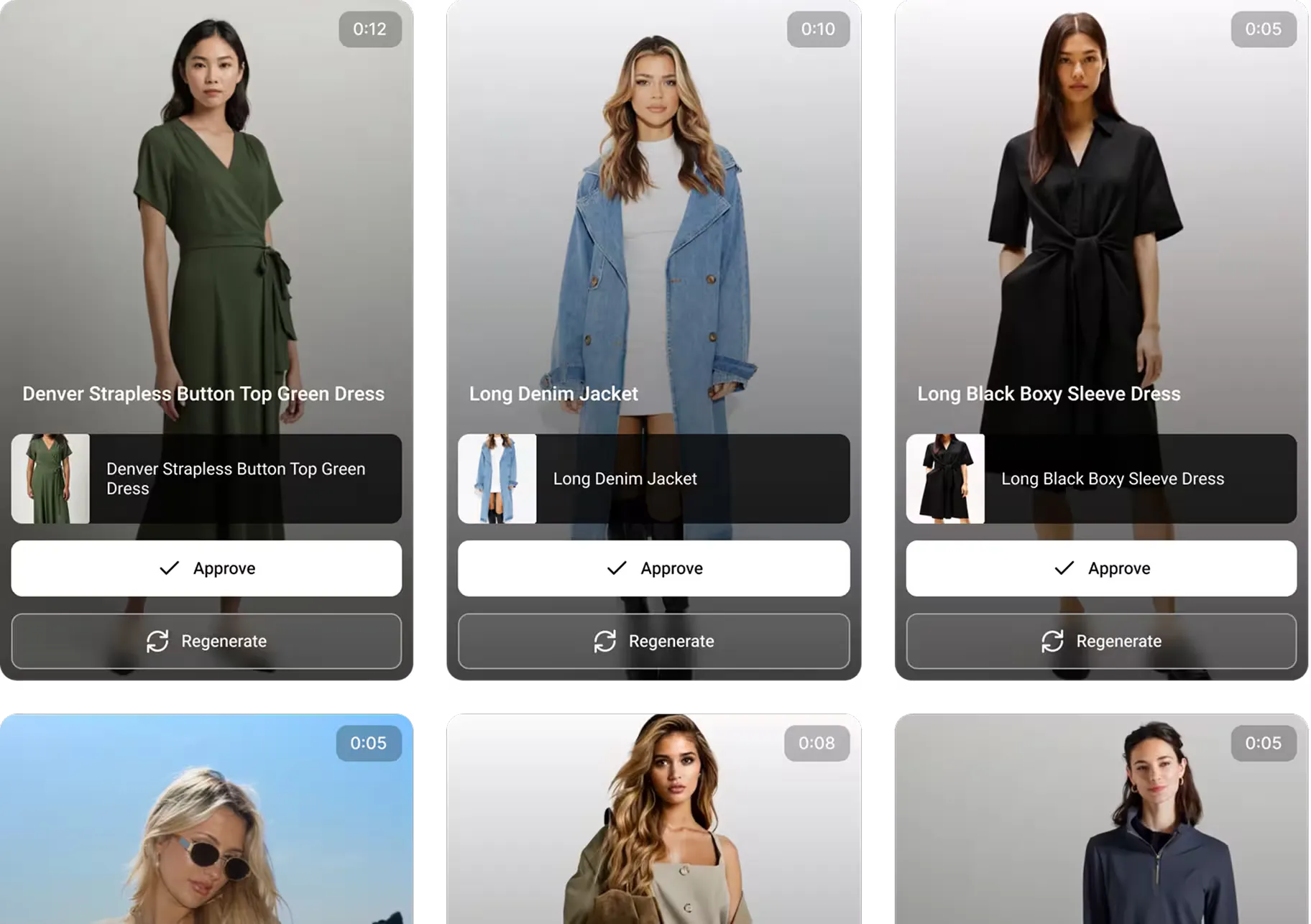 AI Studio generating on-brand content across an entire product catalog