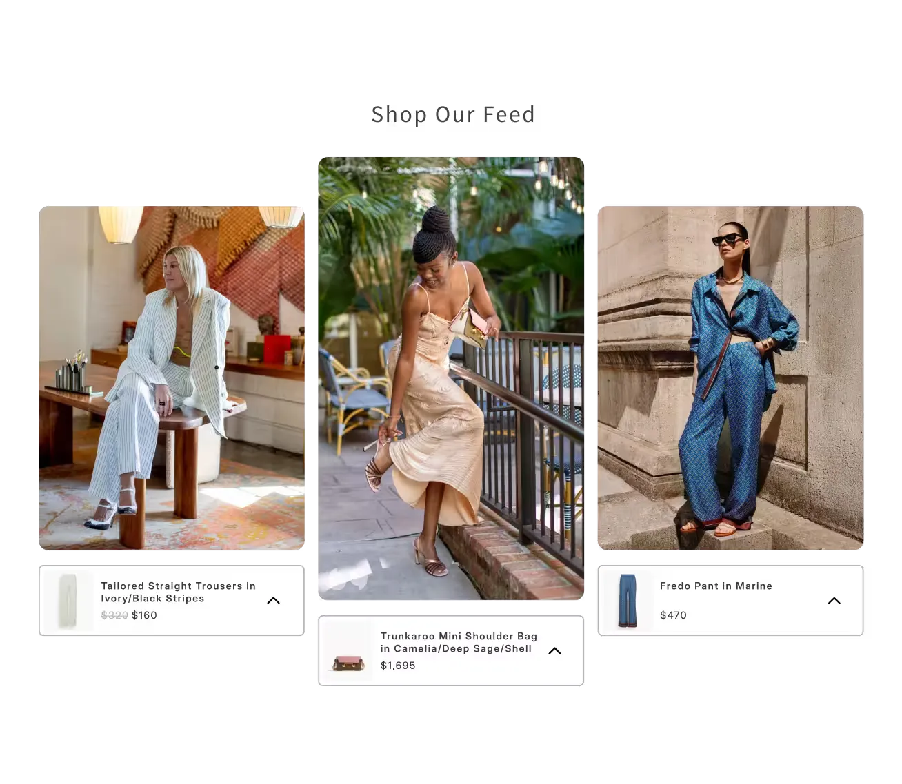 Hampden storefront featuring Tolstoy shoppable video