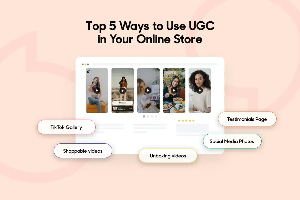 Top 5 Ways to Use UGC for E-Commerce Growth