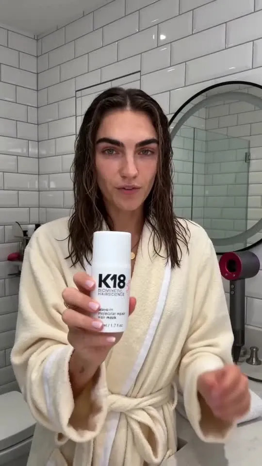 Bathroom supplement routine UGC video