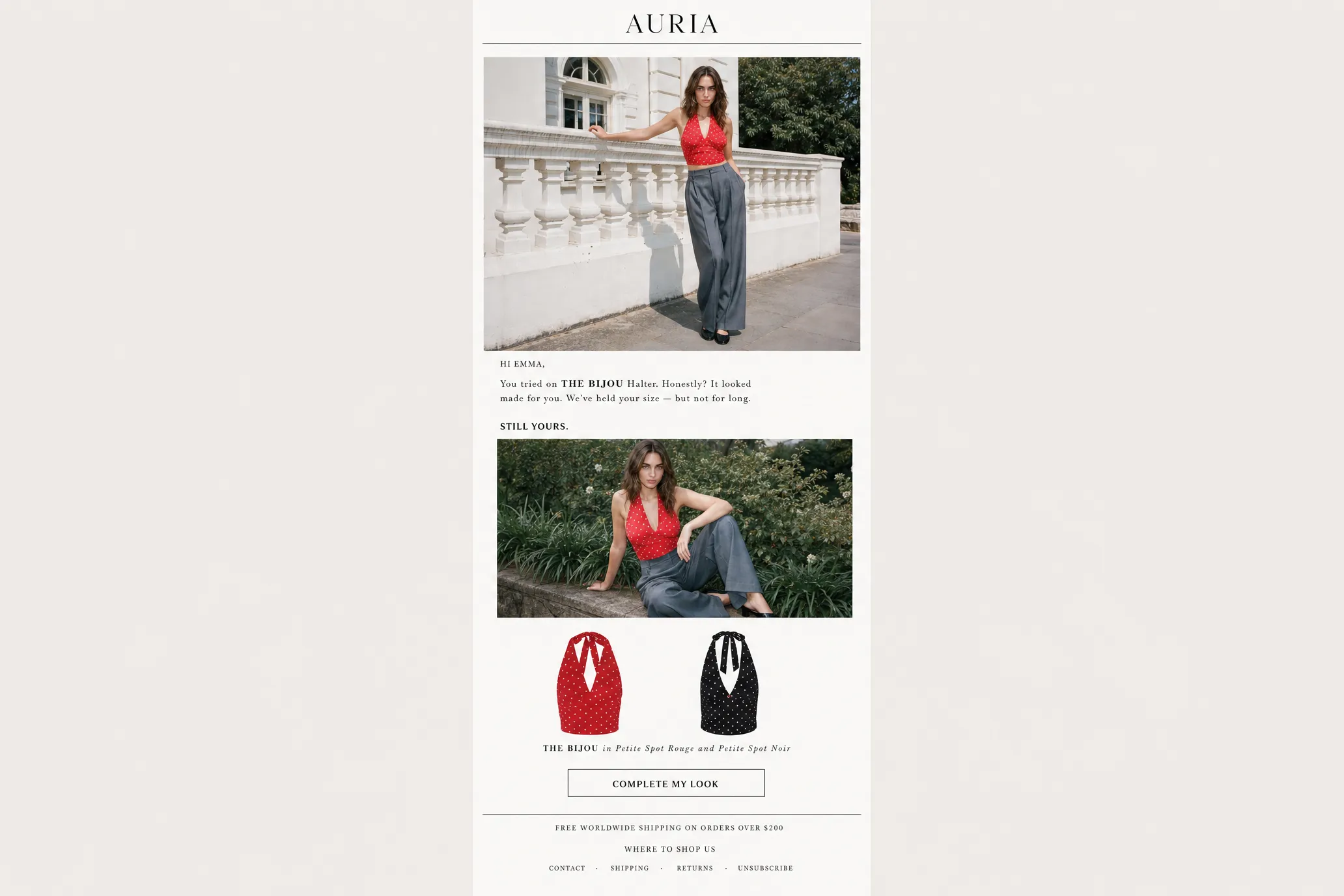 New: Personalized Virtual Try-On Emails for Shopify