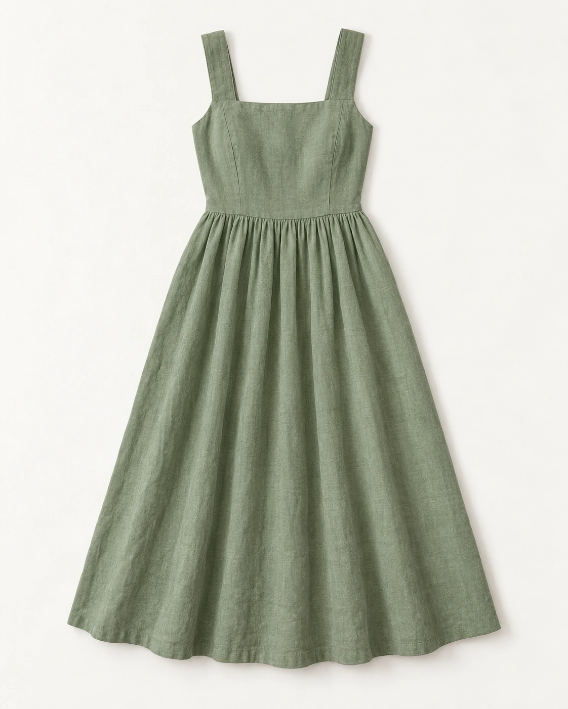 Source product image of a sage dress