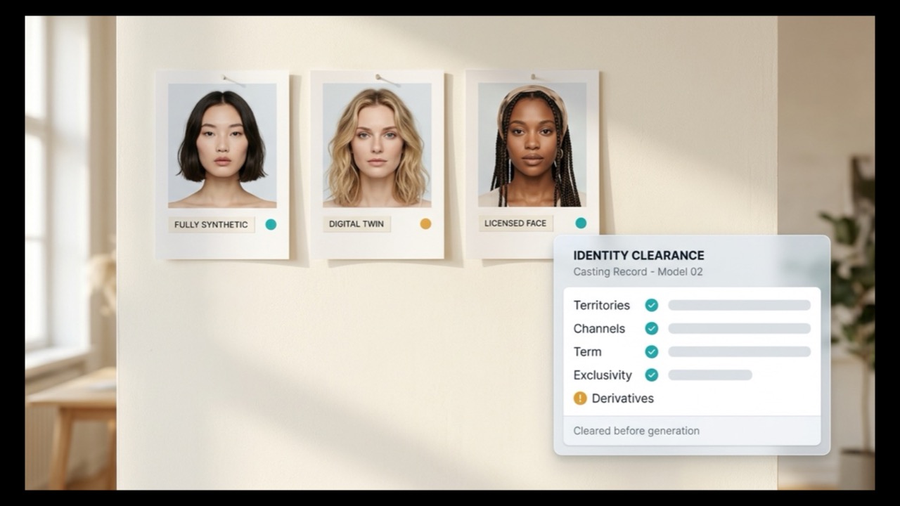 Clear AI Fashion Model Provenance and Digital-Replica Consent Before Catalog Casting