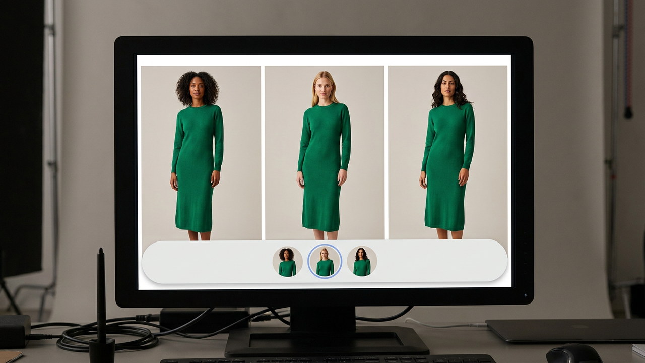 How to Swap Models on Existing Fashion PDP Photos